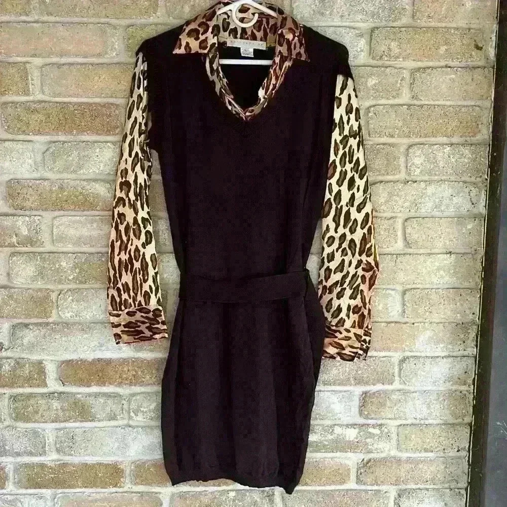 VERY RARE!! Vintage Bette Paige Sweater Dress Size Large!!